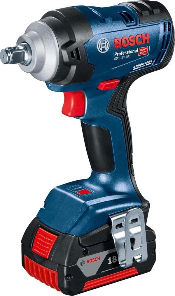 Bosch Professional Gds 18V-400 2 X 5.0Ah Çift Akülü Darbeli Somun Sıkma Makinesi - 06019K0020 - Image 1
