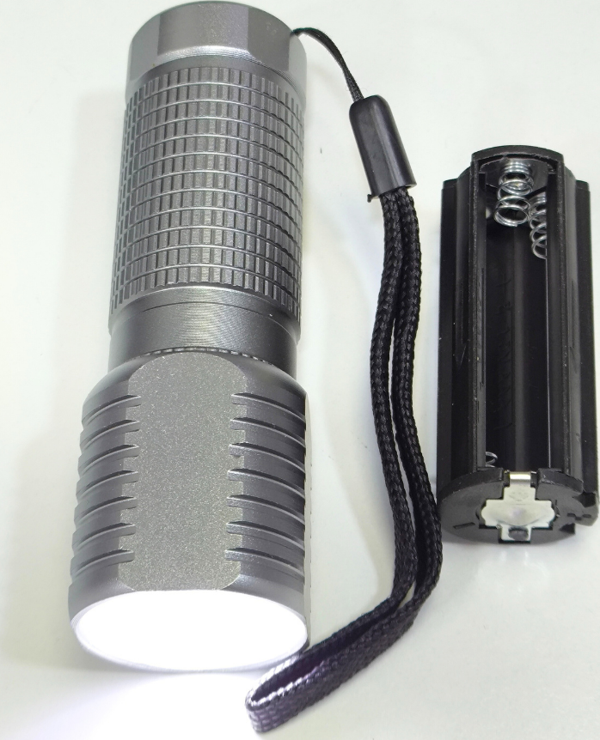 OR-8818 Mini LED El Feneri - Alüminyum Alaşım - Deprem Feneri - 3x AAA Kuru Pil Uyumlu (Piller Dahil Değildir) - Image 1