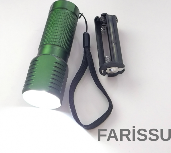 Yeşil OR-8818 Çok Amaçlı LED Fener - Kamp, Ev, Acil Durum ve Deprem İçin (Piller Dahil Değil) - Image 1