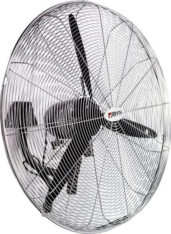 Bahçıvan BSV-D 600 60cm Siyah 3 Kanatlı Sanayi Tipi Duvar Vantilatörü - Image 1