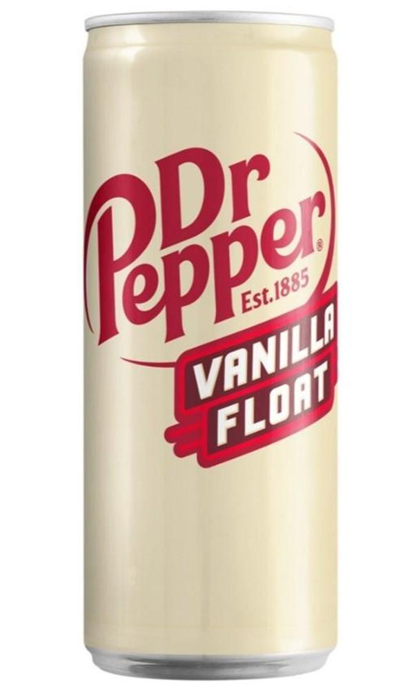 Dr Pepper Vanilla Float - Vanilyalı Gazlı İçecek 330 ml - Image 1