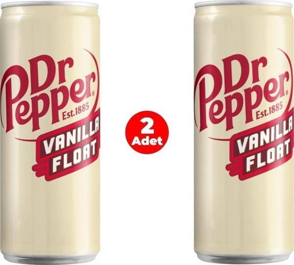 Dr Pepper Vanilla Float - Vanilyalı Gazlı İçecek 330 ml x 2 ADET - Image 1
