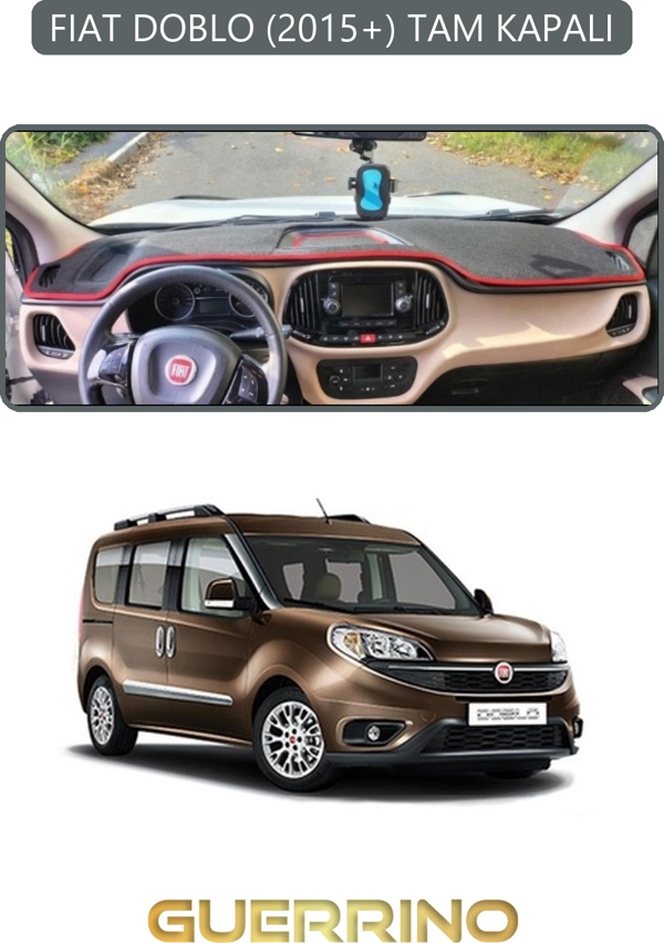 Ett Fıat Doblo 2015+ Tam Kapalıtorpido Koruma Halısı Gri Kenar  - Image 1