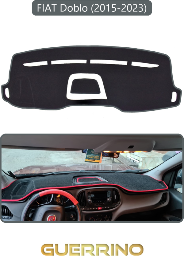 Ett Fıat Doblo 2015-2023 Modellerine Uygun Eski Ortası Açıktorpido Koruma Halısı Gri Kenar  - Image 1