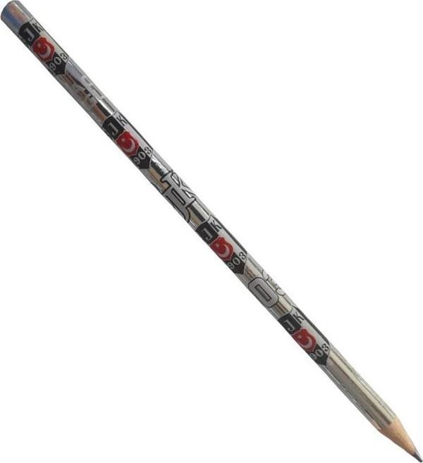 Beşiktaş Lisanslı Kurşun Kalem Seti (3 Adet Kurşun Kalem, Silgi, Kırmızı Kalemtraş) - Image 1