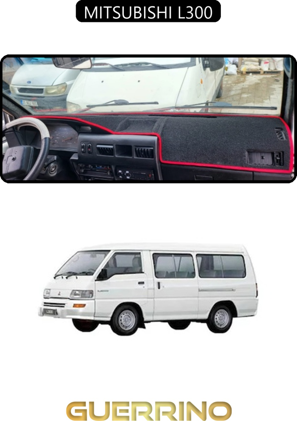 Ett Mıtsubıshı L300Torpido Koruma Halısı Siyah Kenar  - Image 1
