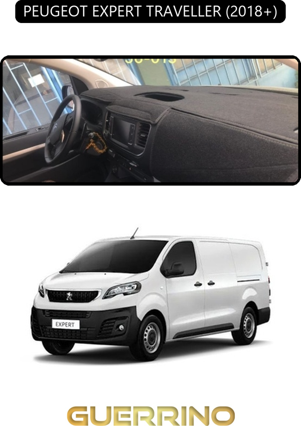 Ett Peugeot Expert Traveller 2018+Torpido Koruma Halısı Siyah Kenar  - Image 1