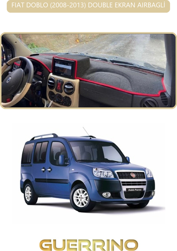 Ett Fıat Doblo 2008-2013 Double Ekrantorpido Koruma Halısı Bej Kenar  - Image 1