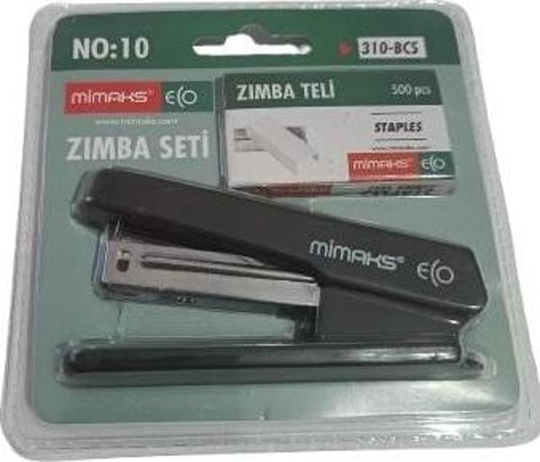 No:10 Siyah Zımba Makinesi Set - Image 1