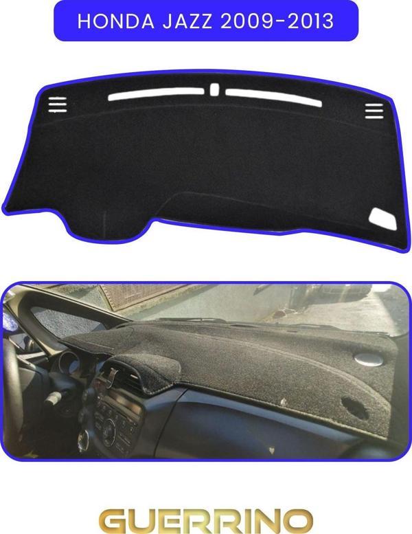 Ett Honda Jazz 2009-2013Torpido Koruma Halısı Mavi Kenar  - Image 1