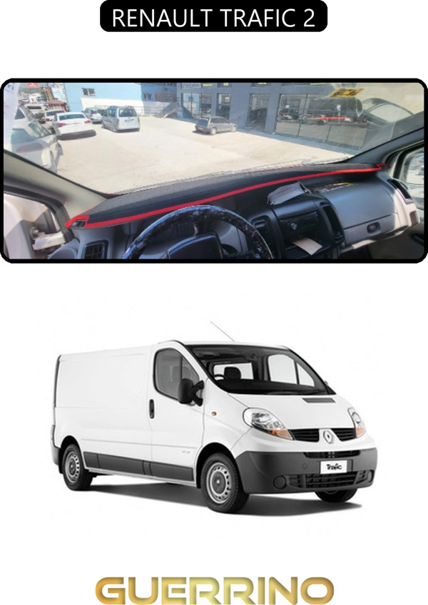 Ett Renault Trafıc 2Torpido Koruma Halısı Siyah Kenar  - Image 1