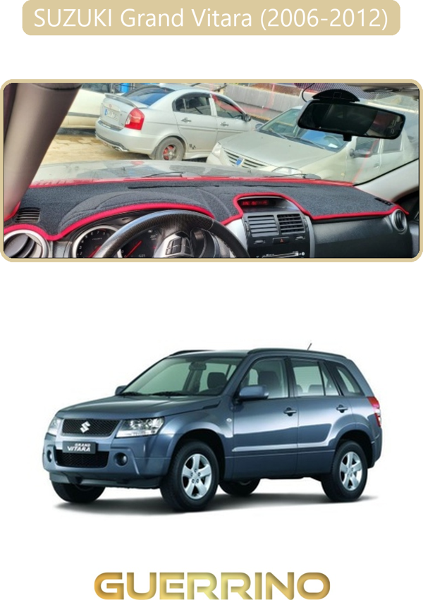 Ett Suzukı Grand Vitara (2006-2012) Torpido Koruma Halısı Bej Kenar  - Image 1