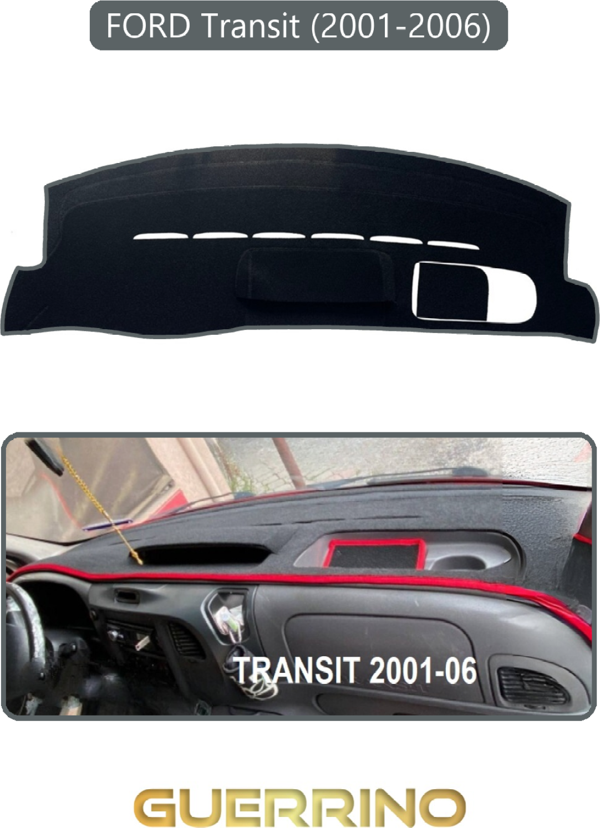 Ett Ford Transit (2001-2006)Torpido Koruma Halısı Gri Kenar  - Image 1