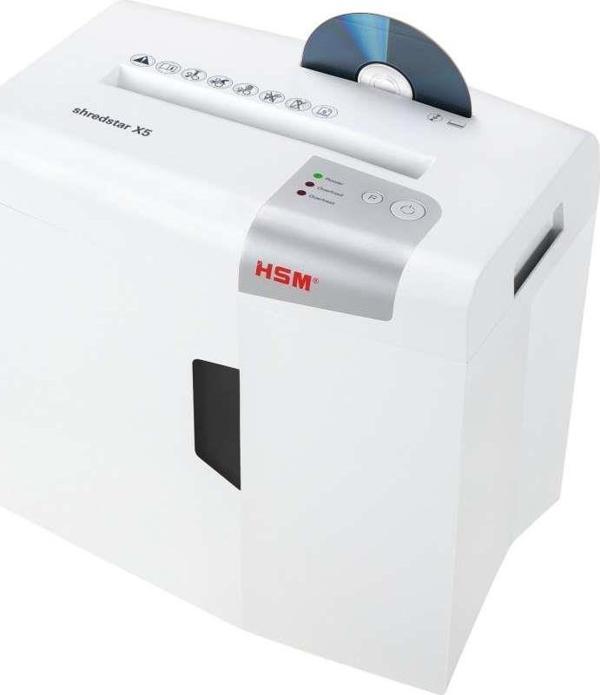 HSM Shredstar X5 Evrak İmha Makinesi 18 LT 4x35mm Çapraz - Image 1