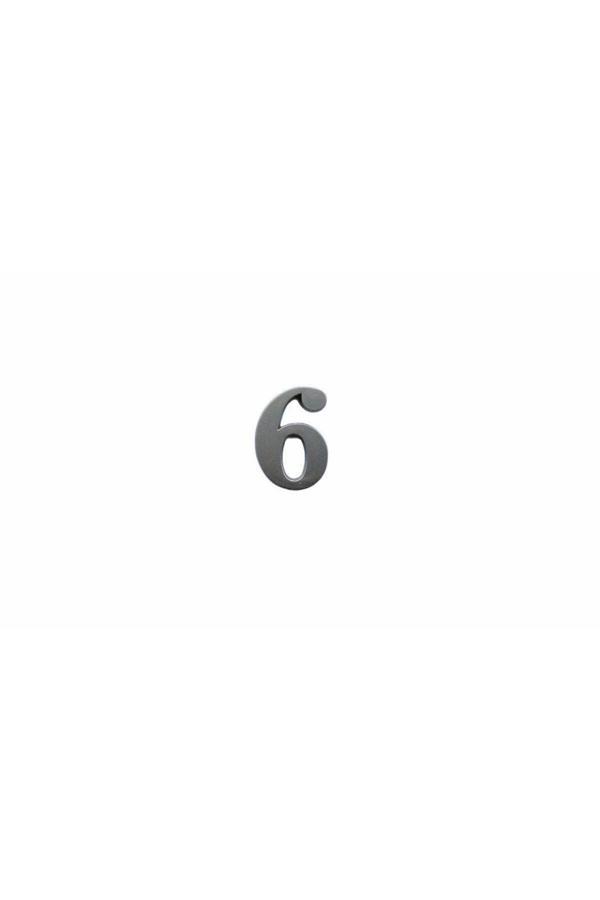 İtalik 6 Rakamı 5 cm Saten Yapışkanlı - Image 1