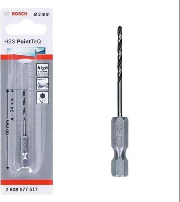 Pointteq Altıgen Şaftlı Hss Matkap Ucu 2 mm - Image 1
