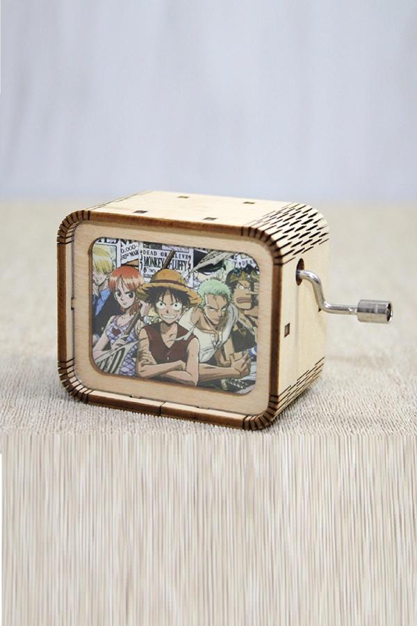 Büro Ev Ofis Hediyesi için One Piece Stil Müzik Kutusu - Image 1