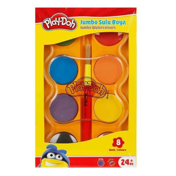 Nessiworld Play-Doh Jumbo Sulu Boya 8 Renk - Image 1