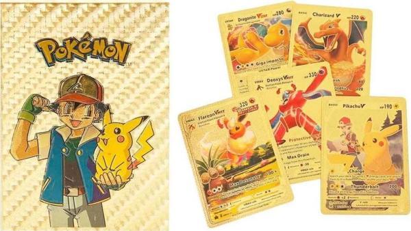Nessiworld Pokemon Starter Kartları Gold 55'li Paket - Image 1
