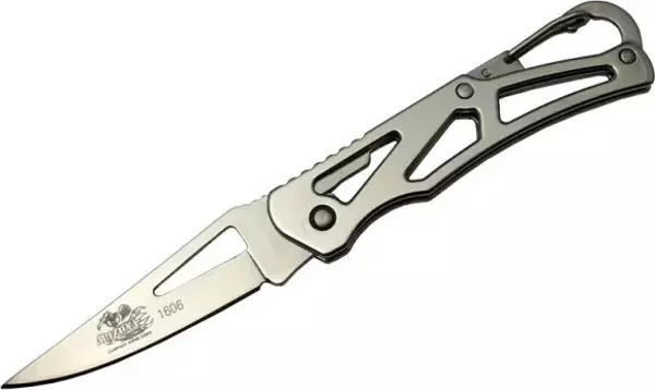 Alaska 1606 Metal Mini Çakı 14 cm Manuel, Kemerlikli - Image 1