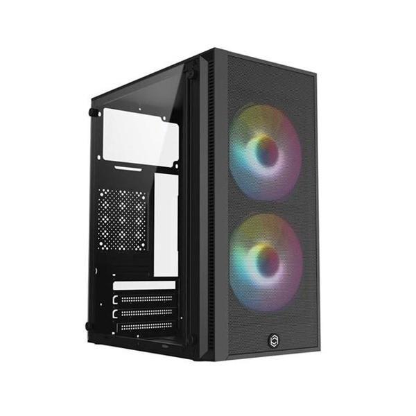 Frısby Fc-8970g 300w 2x Raınbow Fan Mını Tower Gaming Siyah Kasa - Image 1