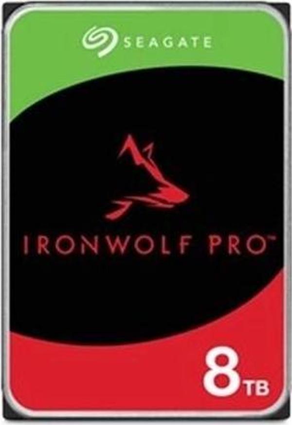 8 Tb Seagate 3.5 Ironwolf Pro Sata3 7200rpm 256mb St8000nt001 (5 Yıl Resmı Dıst Garantılı) - Image 1