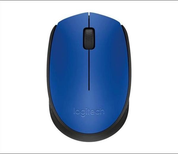 Logıtech 910-004640, M171 Mavi, Usb Nano 2,4g Kablosuz, 1000dpi, Optik, 3 Tuşlu, 12ay Pil Ömrü, Mous - Image 1