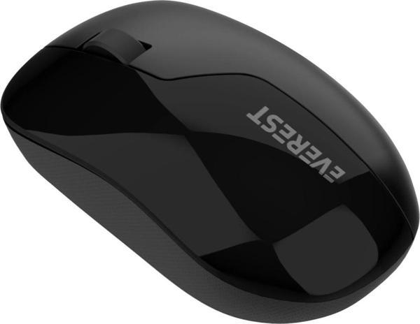 Everest Smw-973, Siyah, Usb Nano 2,4g Kablosuz, 1200dpi, Optik, 4 Tuşlu, Mouse - Image 1