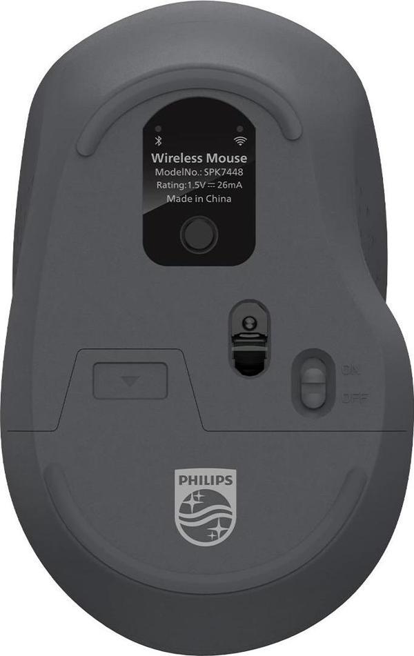 Phılıps Kablosuz Bluetooth Mouse Spk7448g Gri - Image 1