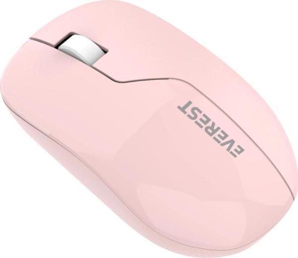 Everest Smw-973, Pembe, Usb Nano 2,4g Kablosuz, 1200dpi, Optik, 4 Tuşlu, Mouse - Image 1
