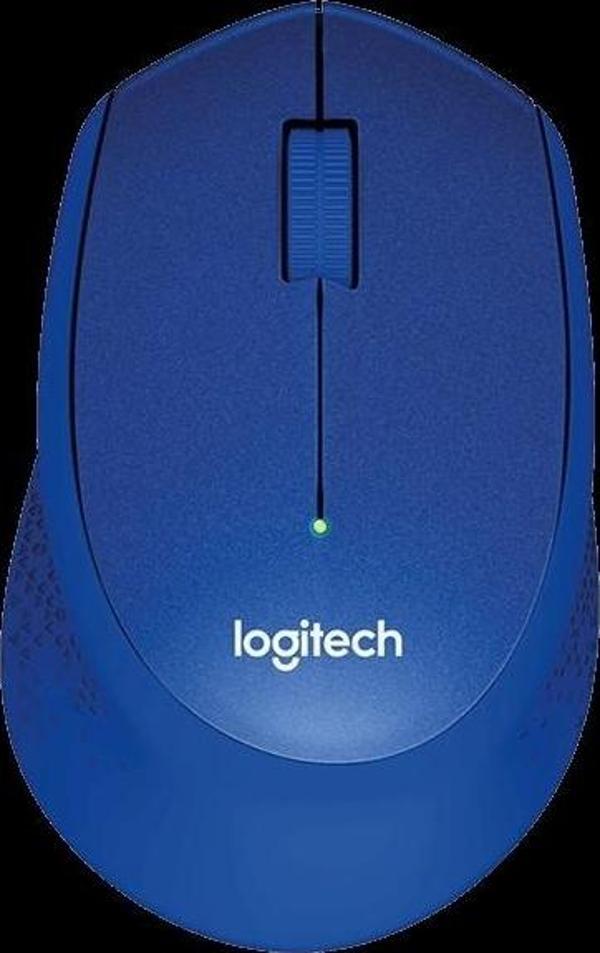 Logıtech 910-004910, M330 Mavi, Usb Nano 2,4g Kablosuz, 1000dpi, Optik, 3 Tuşlu, 24ay Pil Ömrü, Sess - Image 1