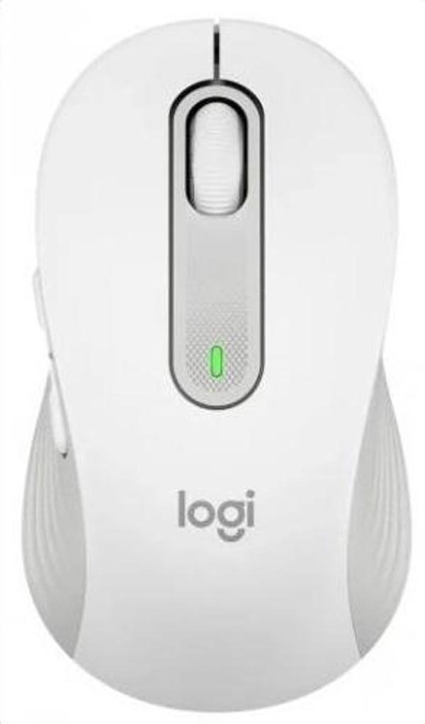 Logıtech 910-006255, M650 Signature, Beyaz, Sağ El, Usb Nano 2,4g Kablosuz, 4000dpi, Optik, 5 Tuşlu, - Image 1