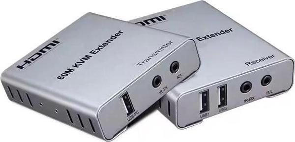 Ezcool Ez-2010ex 60mt Hdmı Usb Kvm Extender 1080p - Image 1