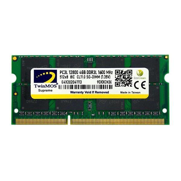 4 Gb Ddr3 1600mhz Twınmos 1.35 Cl11 Nb Mdd3l4gb1600n - Image 1