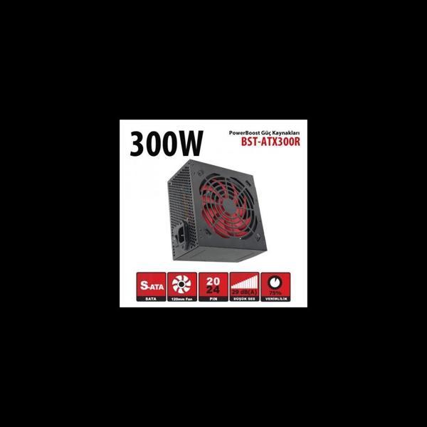 Powerboost Bst-atx300r 300w, Sata, 12cm Fan,  Box Psu - Image 1