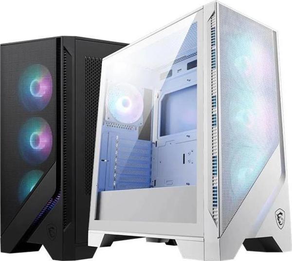 Msı Mag Forge 320r Aırflow Tempered Glass Argb Fan Usb 3.2 Matx Bılgısayar Kasası - Image 1
