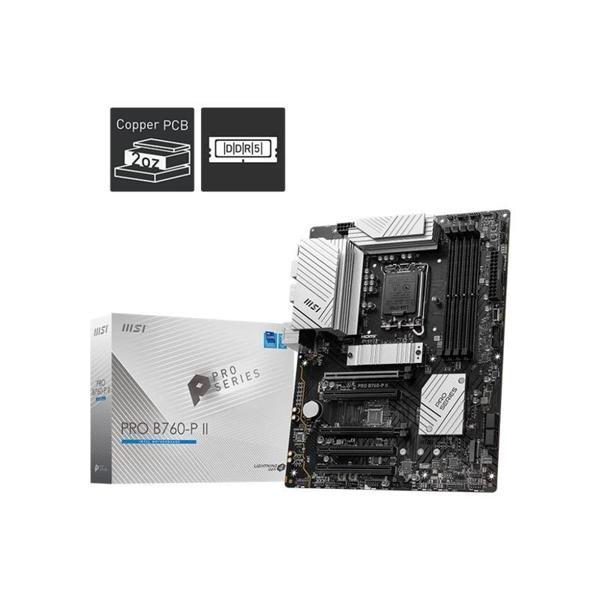 Msı Pro B760-p Iı Ddr5 7200mhz 1xhdmı 1xdp 2xm.2 Usb 3.2 Atx 1700p (12. / 13. Ve 14. Nesil İşlemci U - Image 1