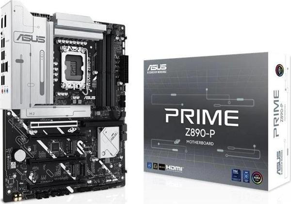 Asus Prıme Z890-p Ddr5 8666mt/s 1xhdmı 1xdp 1xusb Type-c 4xm.2 Atx 1851p (ıntel Ultra Processors Ser - Image 1