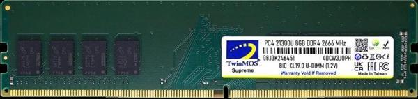 Twinmos Mdd48gb2666d, 8gb, Ddr4, 2666mhz, 1.2v Desktop Ram - Image 1