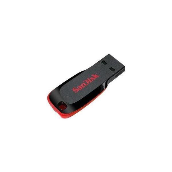 128 Gb Sandısk Cruzer Blade Black Usb Bellek 2.0 Sdcz50-128g-b35 - Image 1