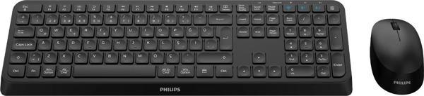 Phılıps Kablosuz  Klavye&mouse Set Spt6407 Siyah - Image 1