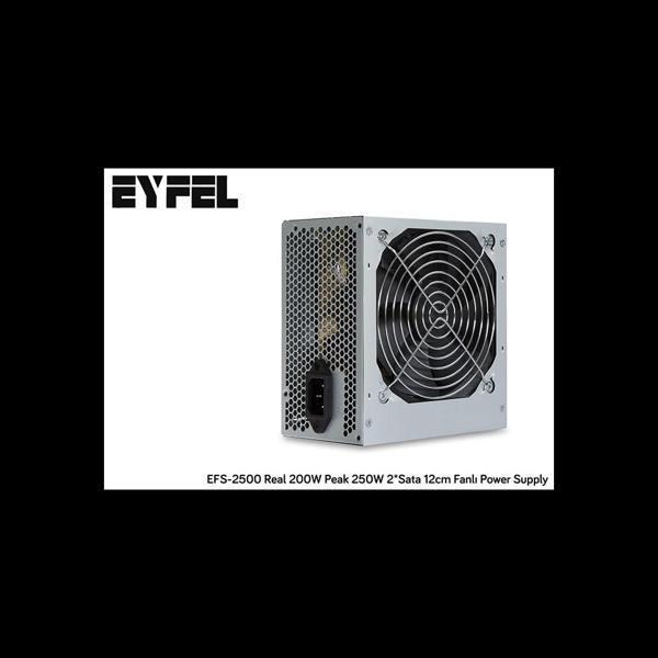 Eyfel Efs-2500, 250w Peak, 12cm Fan, Atx, Power Supply (psu) - Image 1