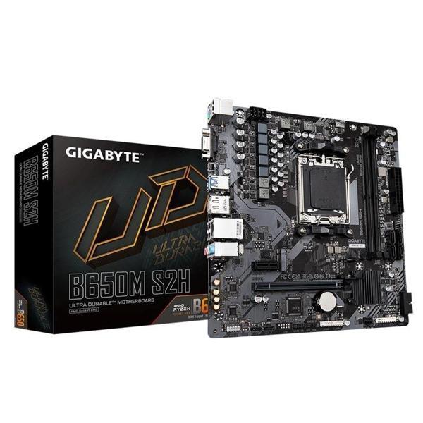 Gıgabyte B650m S2h Ddr5 6400mhz 1xvga 1xhdmı 1xdp 1xm.2 Usb 3.2 Matx Am5 (amd Am5 9000/8000/7000 Ser - Image 1