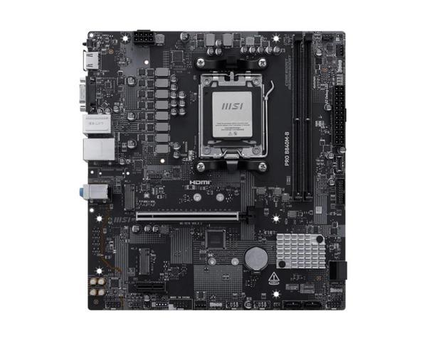 Msı Pro B840m-b Am5 Ddr5 8000mhz(oc) Hdmı Vga 2x M.2 Usb 5 Gbs 2.5g Lan Matx - Image 1