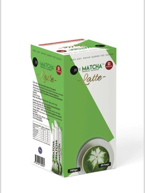 Bilge İlaç Hindistan Cevizli Matcha Latte - Image 1