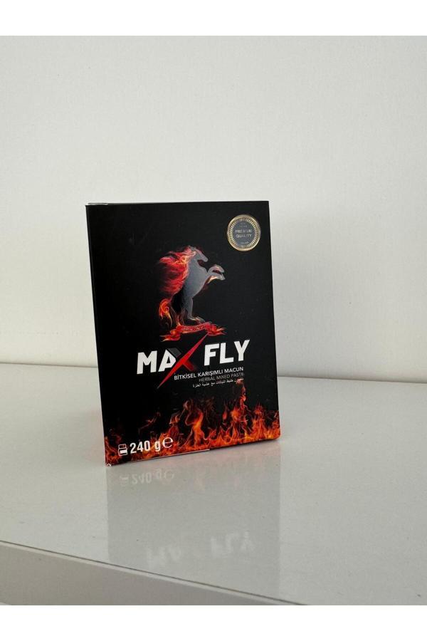 Max Fly 240 Gr Gınseng Ballı Bitkisel Atom Kavanoz (240 Gr) - Image 1