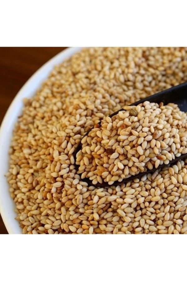 Helvacı Tahsin Gökova Altın Susam (Yerli Tohum) 1 Kg Kavrulmuş - Image 1