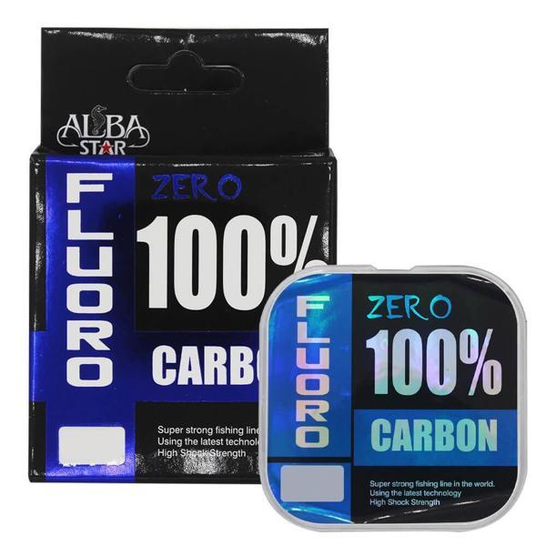 Albastar Zero %100 Fluorocarbon Misina 25mt  0.21mm - Image 1