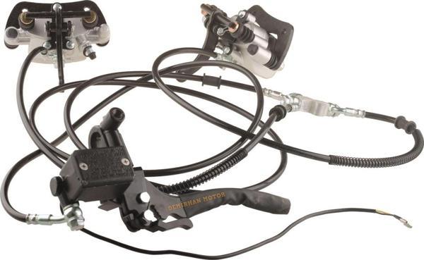 Elektrikli Motosiklet 3 Teker Arka Fren Merkezi Komple - Image 1