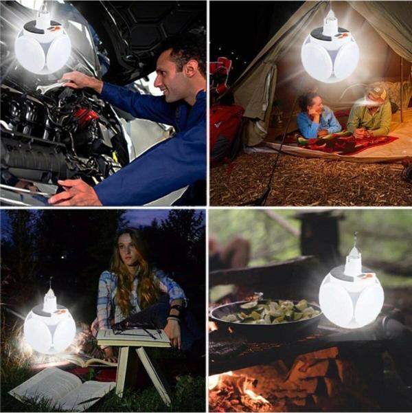 Solar 5 Kanatlı Kamp Lambası - Image 1